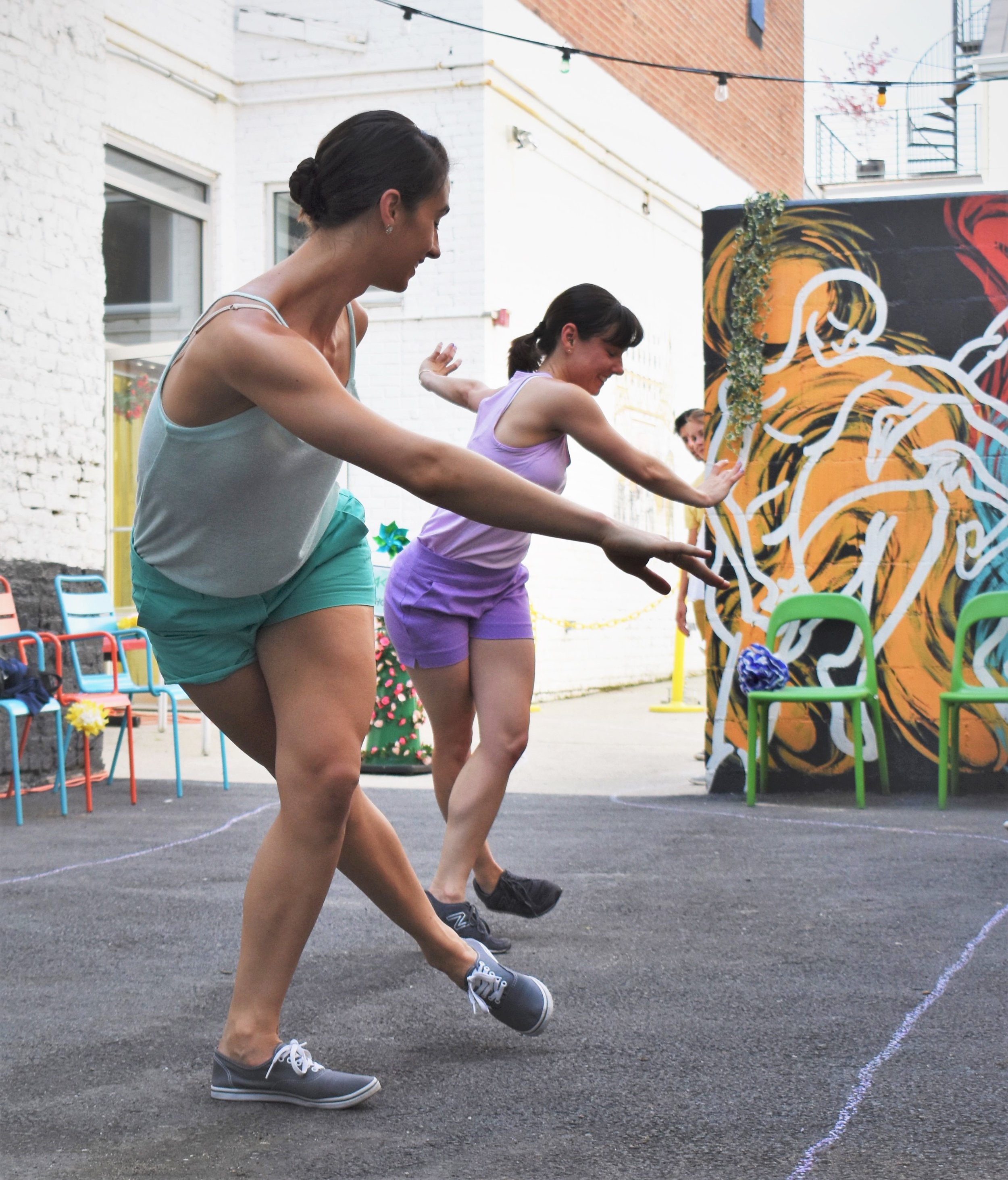 Melissa Lineburg and Catherine Roth