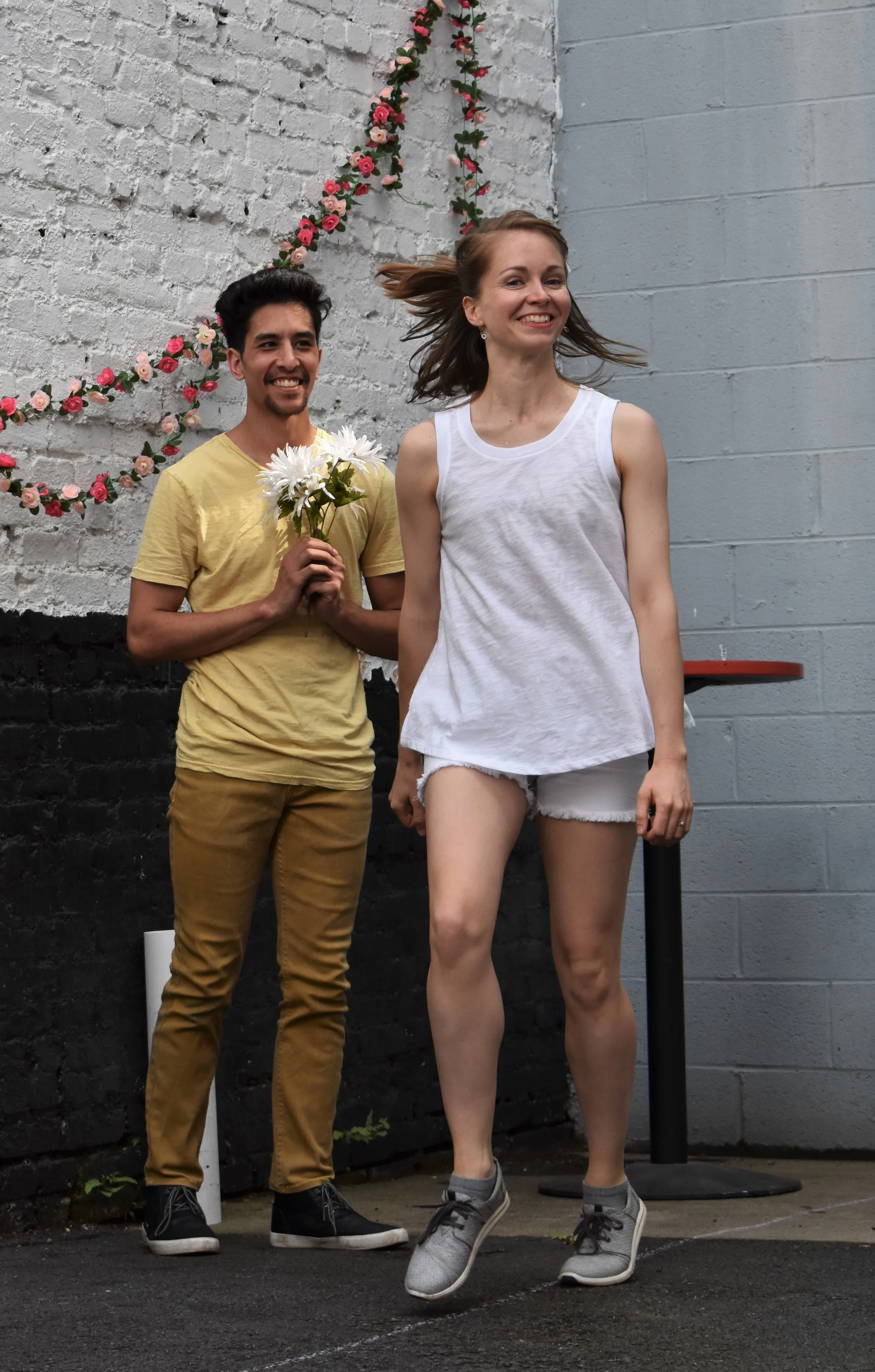 David Deegan and Olivia Sabee