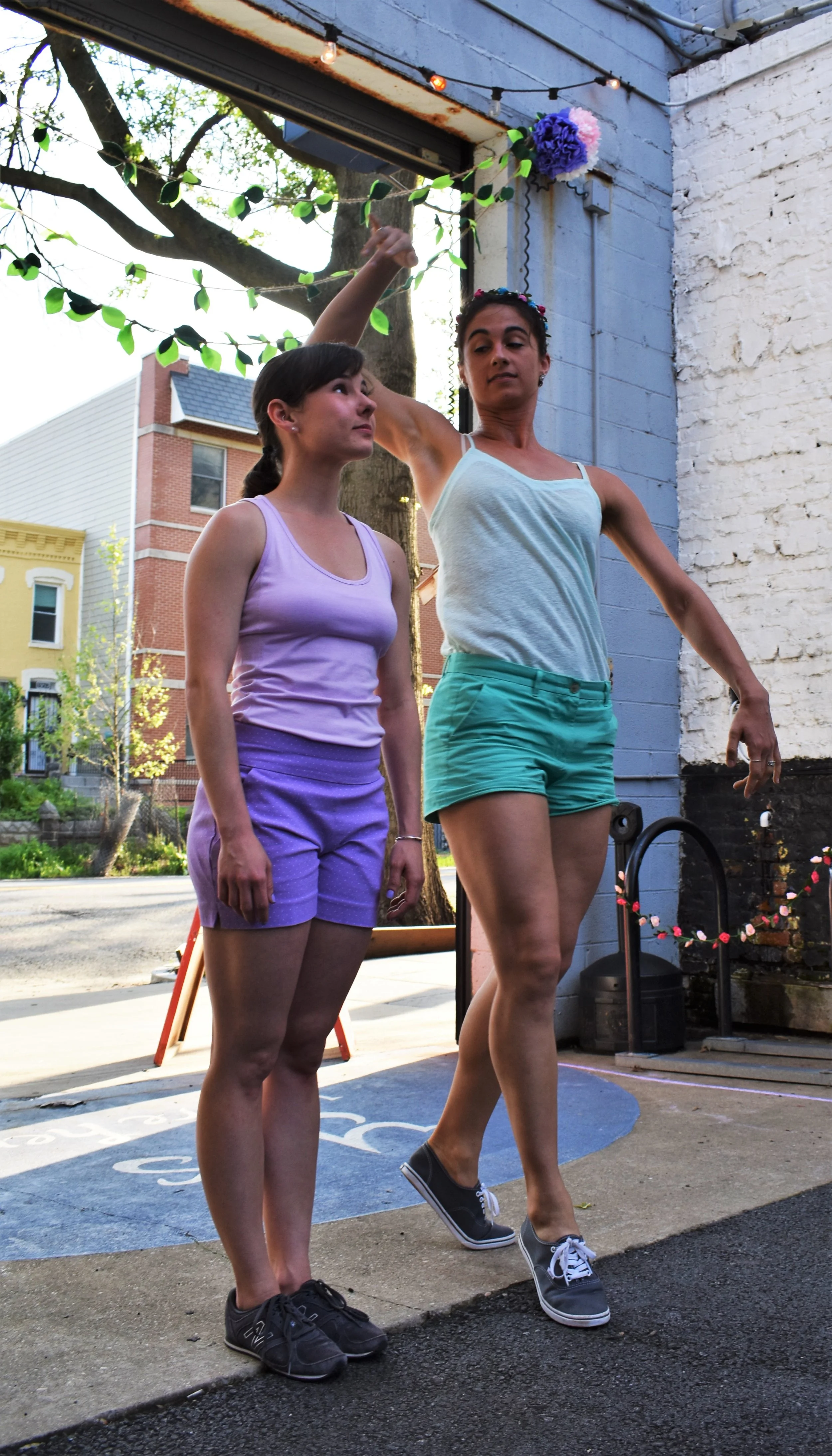 Catherine Roth and Melissa Lineburg