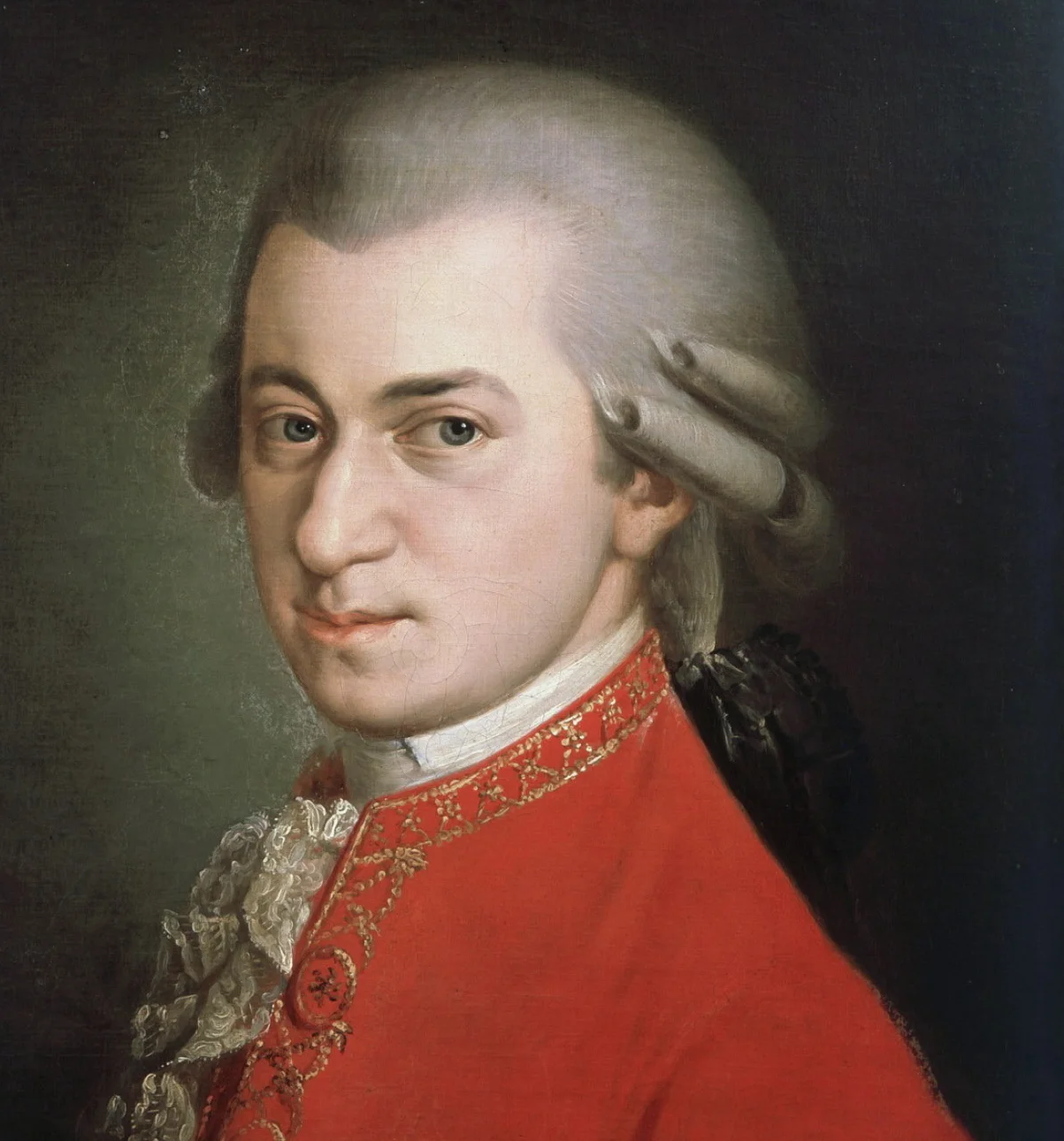Painting of Wolfgang Amadeus Mozart