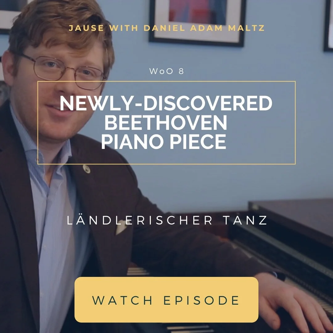Newly-Discovered Beethoven Piano Piece | Jause, WoO 8