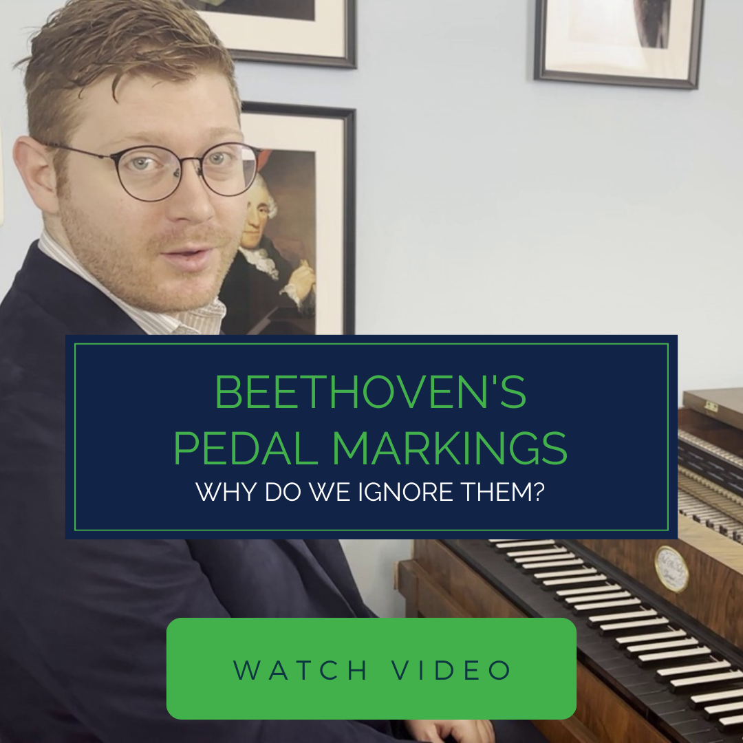 Beethoven's Pedal Markings: Why Do We Ignore Them?