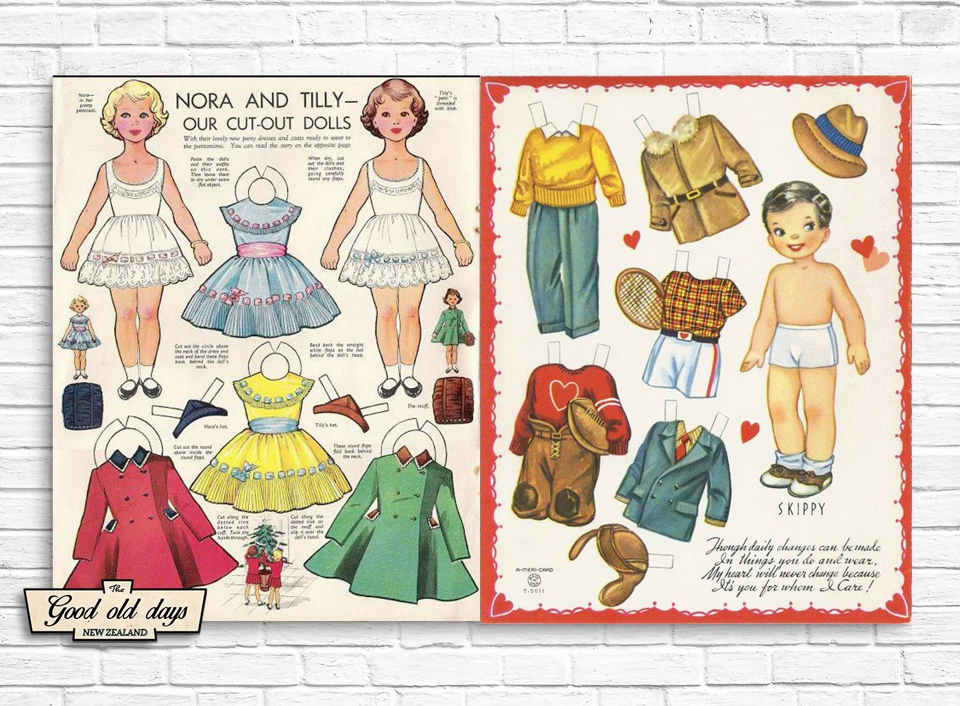 cut out dolls