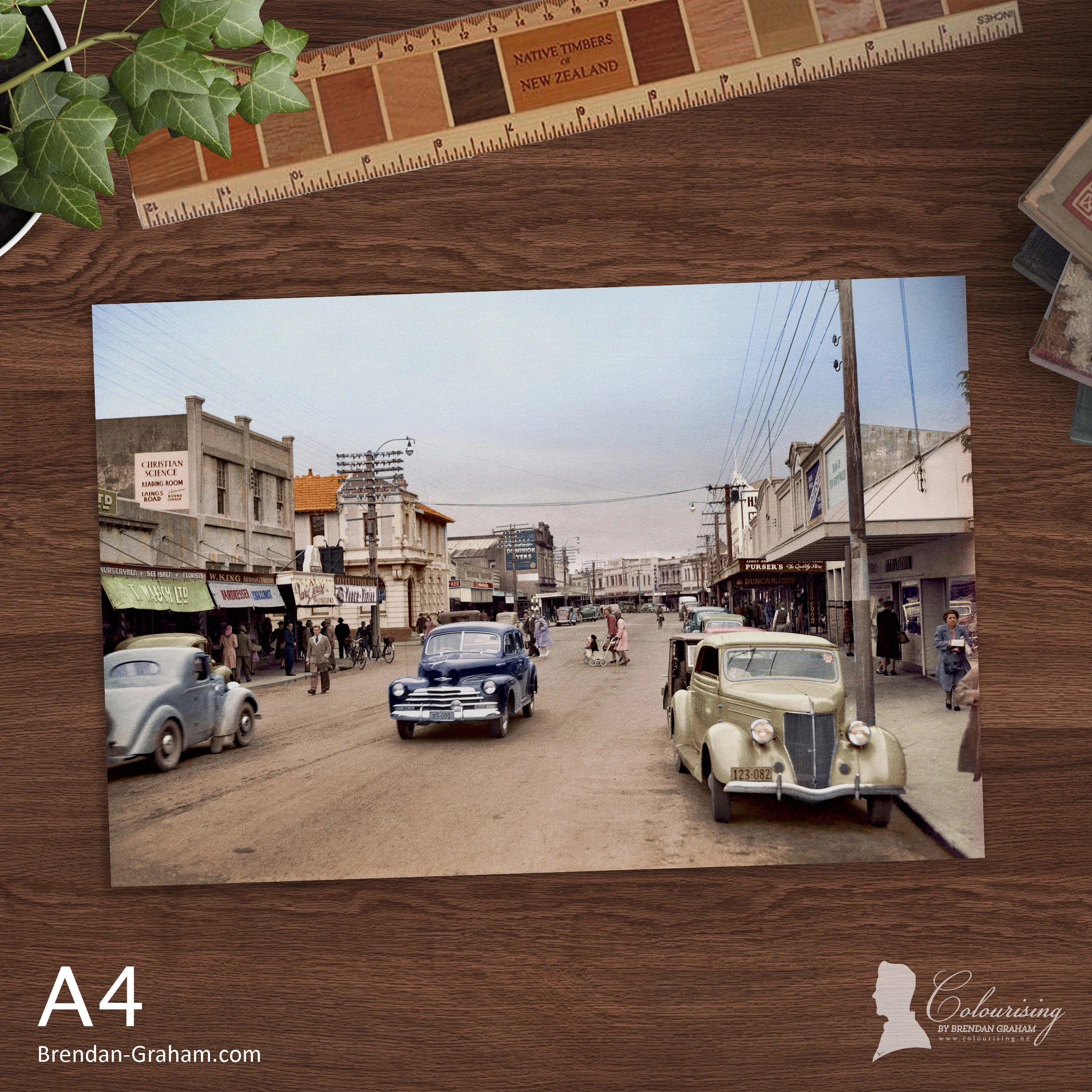 High Street, Lower Hutt 1948