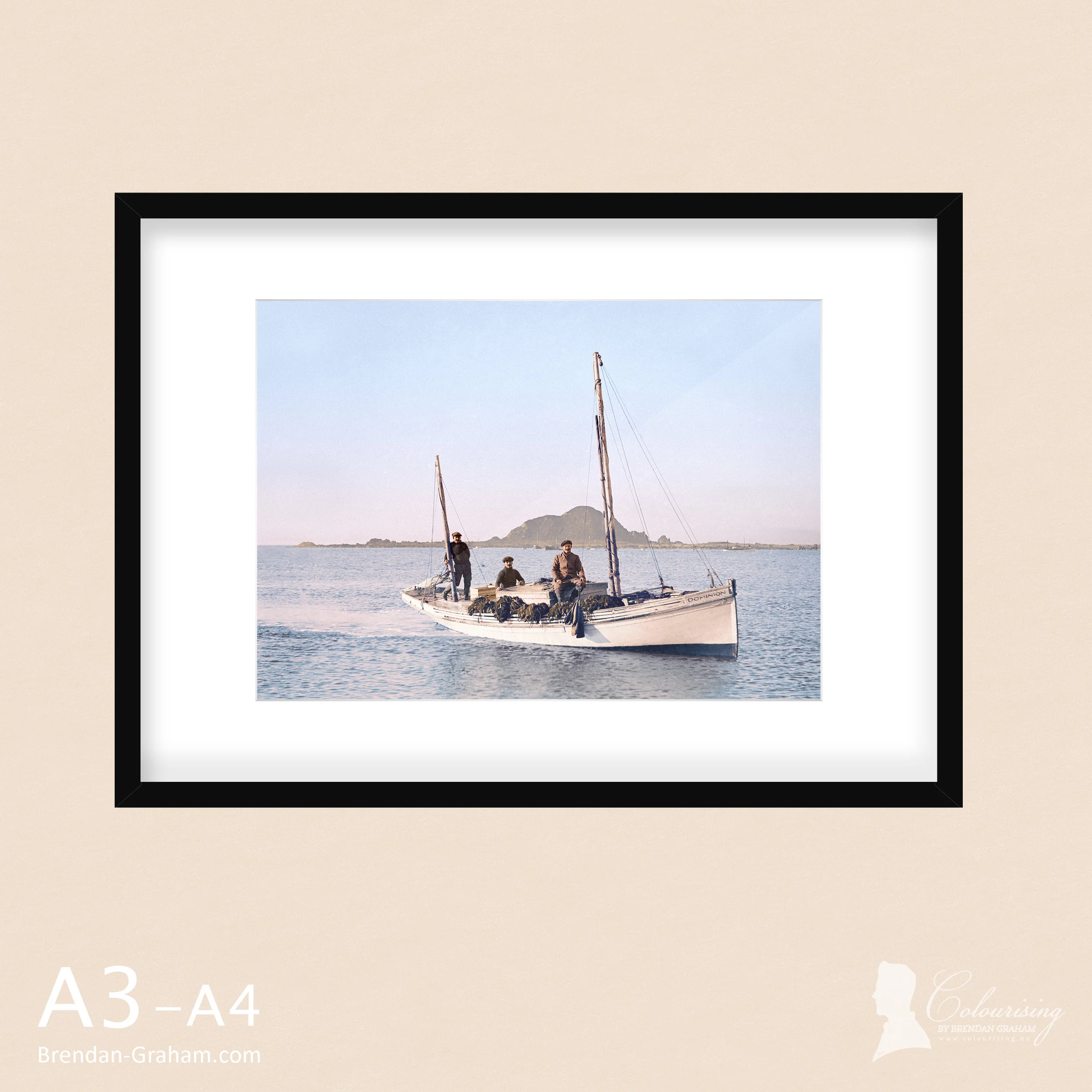 Gillnet fishing boat Dominion