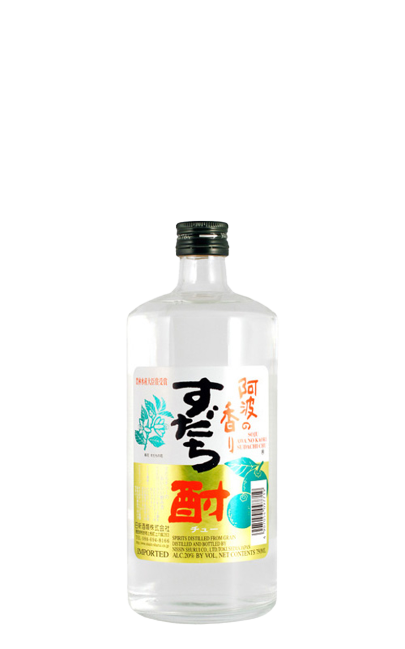 日新酒類 すだち焼酎 — 軽くて爽やか、ずっと飲める一杯