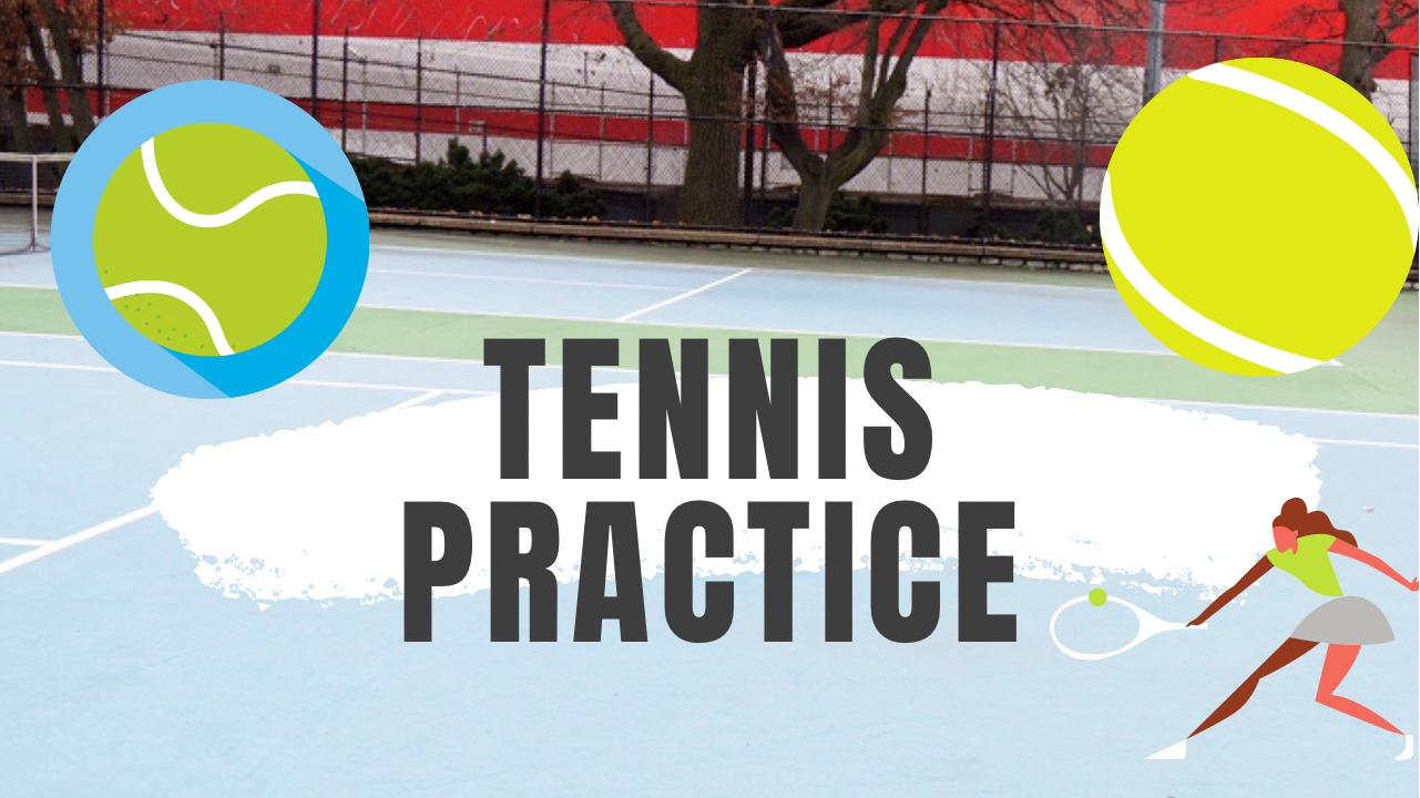 Look at my Tennis Practice!