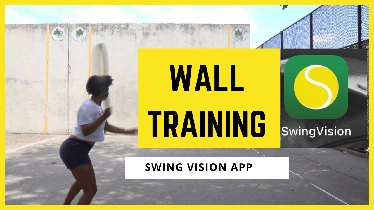 Tennis Wall Drills with Swing Vision 