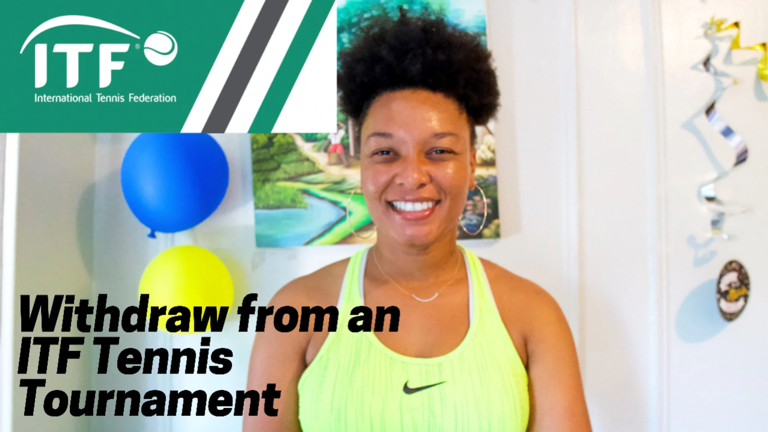How to Withdraw from a ITF Tennis Tournament 