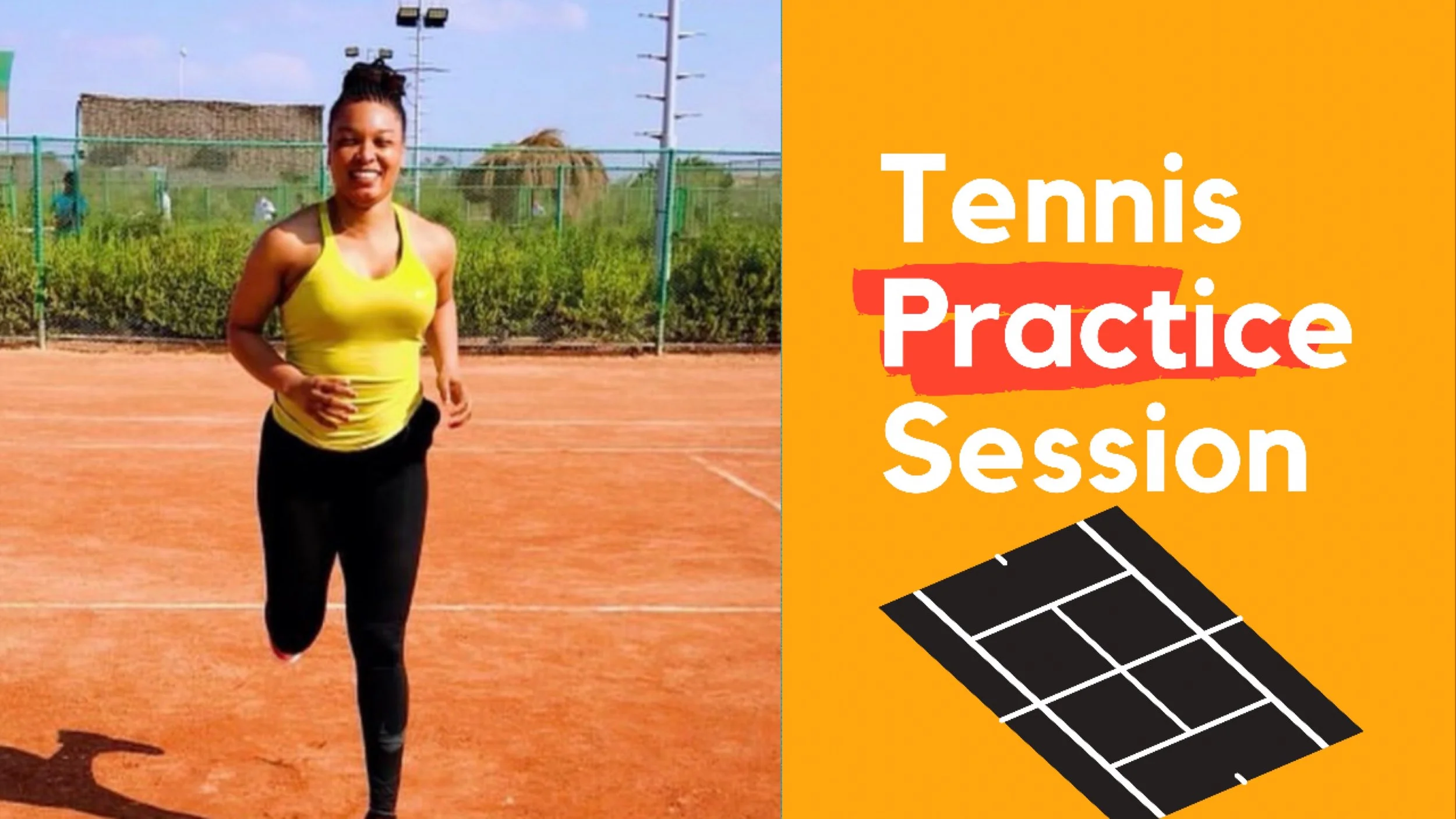 Tennis Practice Session