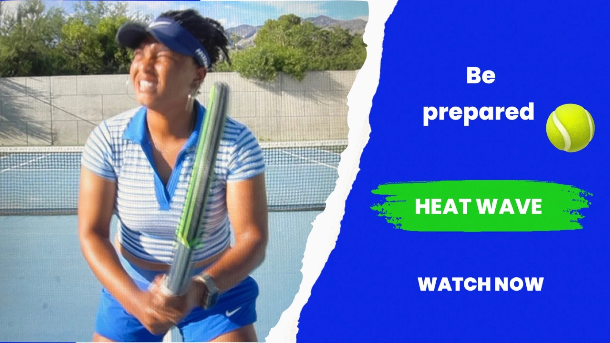 How do Pro Tennis Players prepare for EXTREME HEAT?