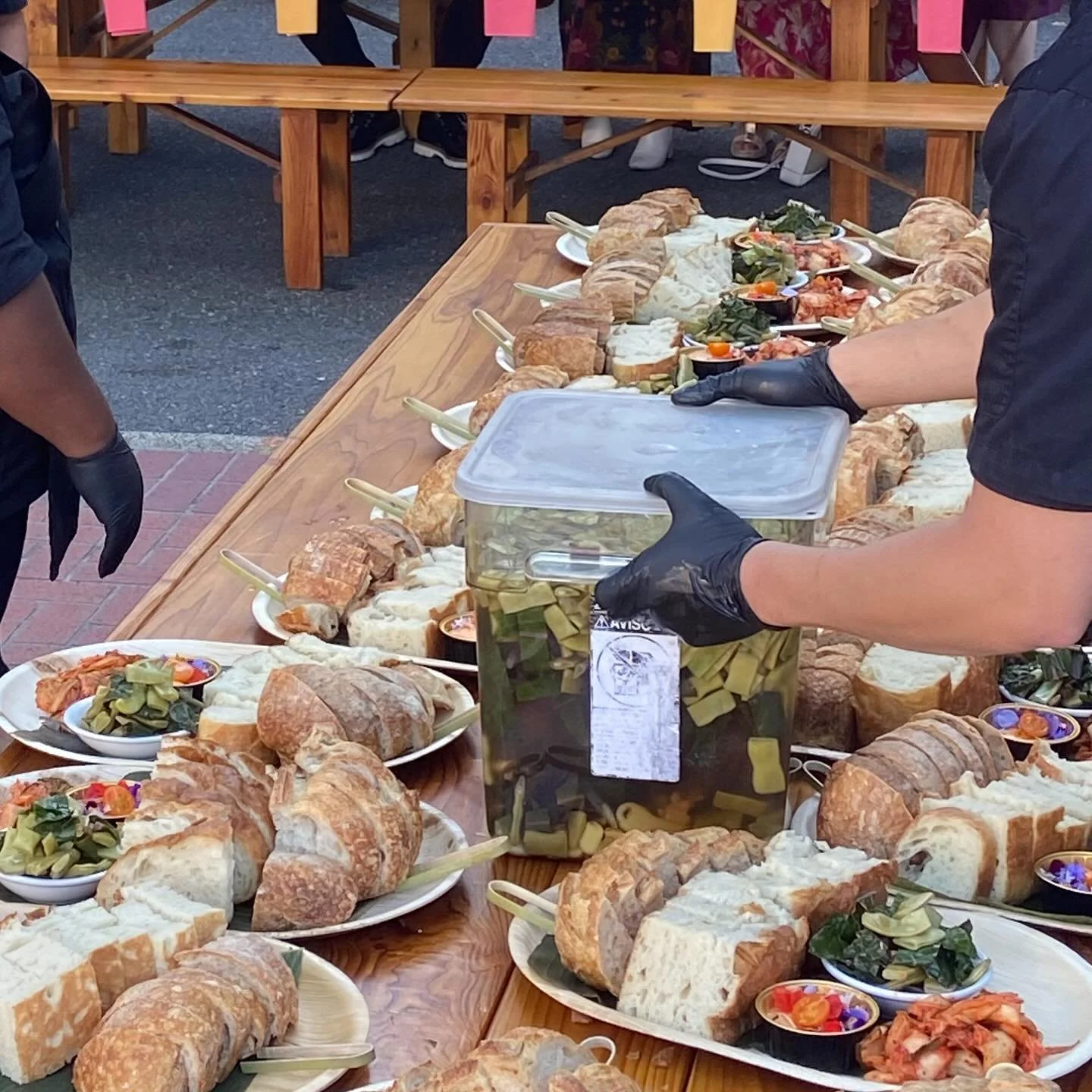 The @tacomafarmersmarket Grit City Gala has become one of my favorite annual celebrations of local food and small businesses.  Thank you to @janparkercookery and her crew for making vegetables from our little spot in the valley taste extra special to