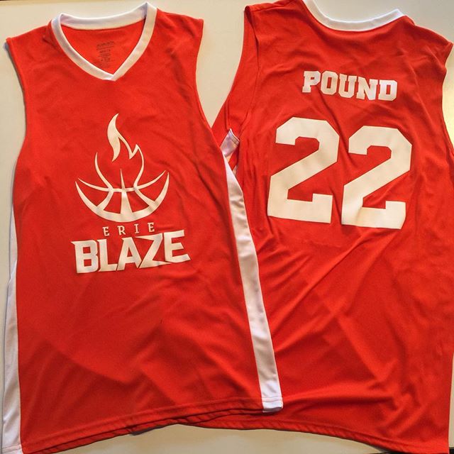 Basketball Jerseys for Erie Blaze #duceTWO