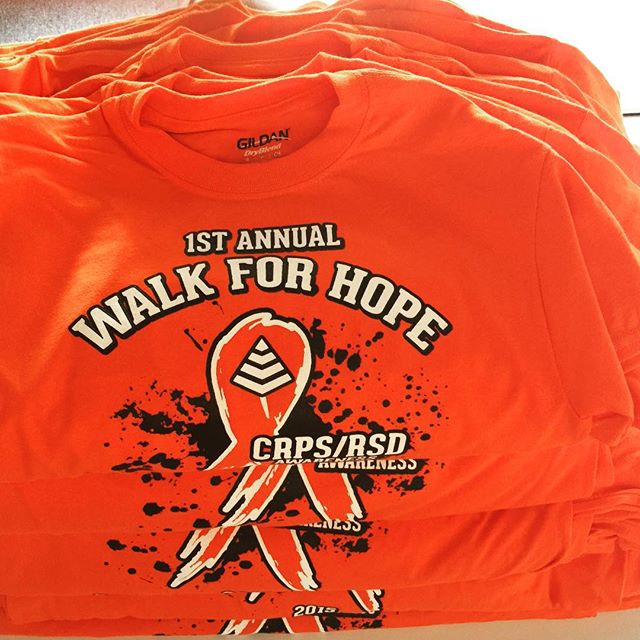 Walk for hope #RSD #CRPS #Awareness #IronEmpire