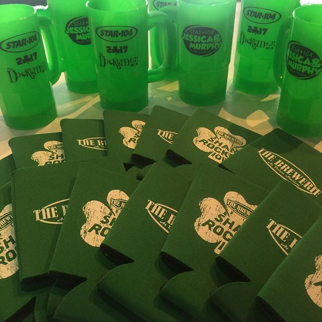 Some drinking accessories for St Patrick's day 2017. #MoreThanJustShirts #duceTWO