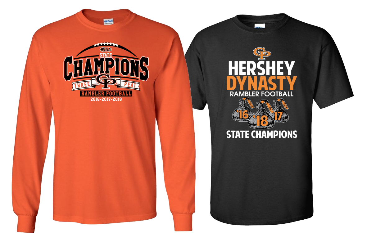 CP Boosters State Championship Shirts — duceTWO Custom Design