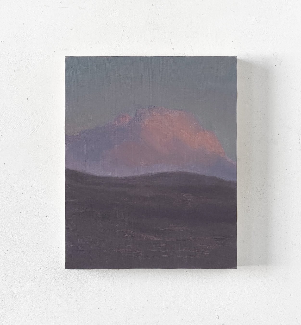  doubles, mountain is a cloud  8 x 10 