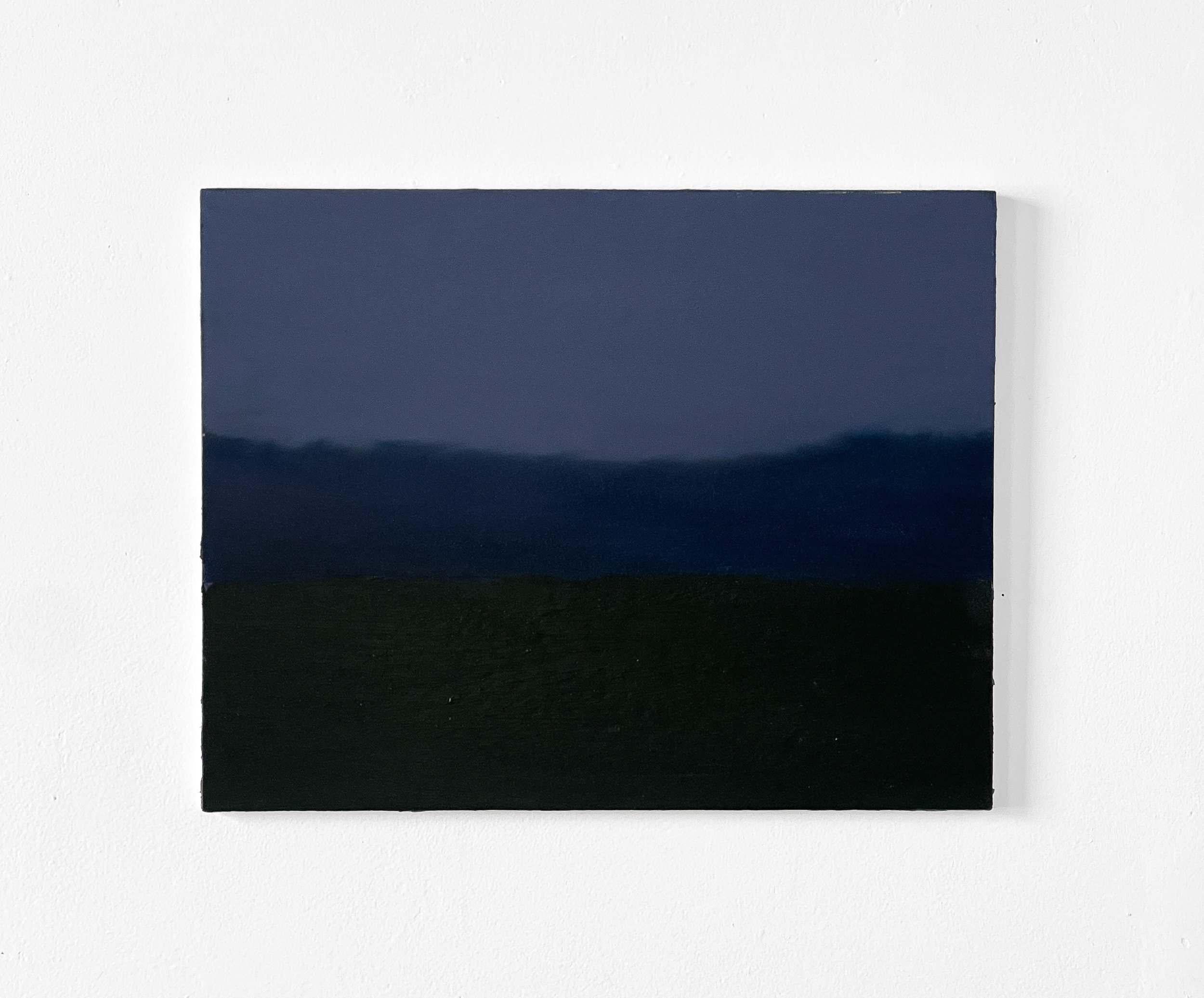  Blue Hour, Anne Truitt and Green: Five  11 x 14 