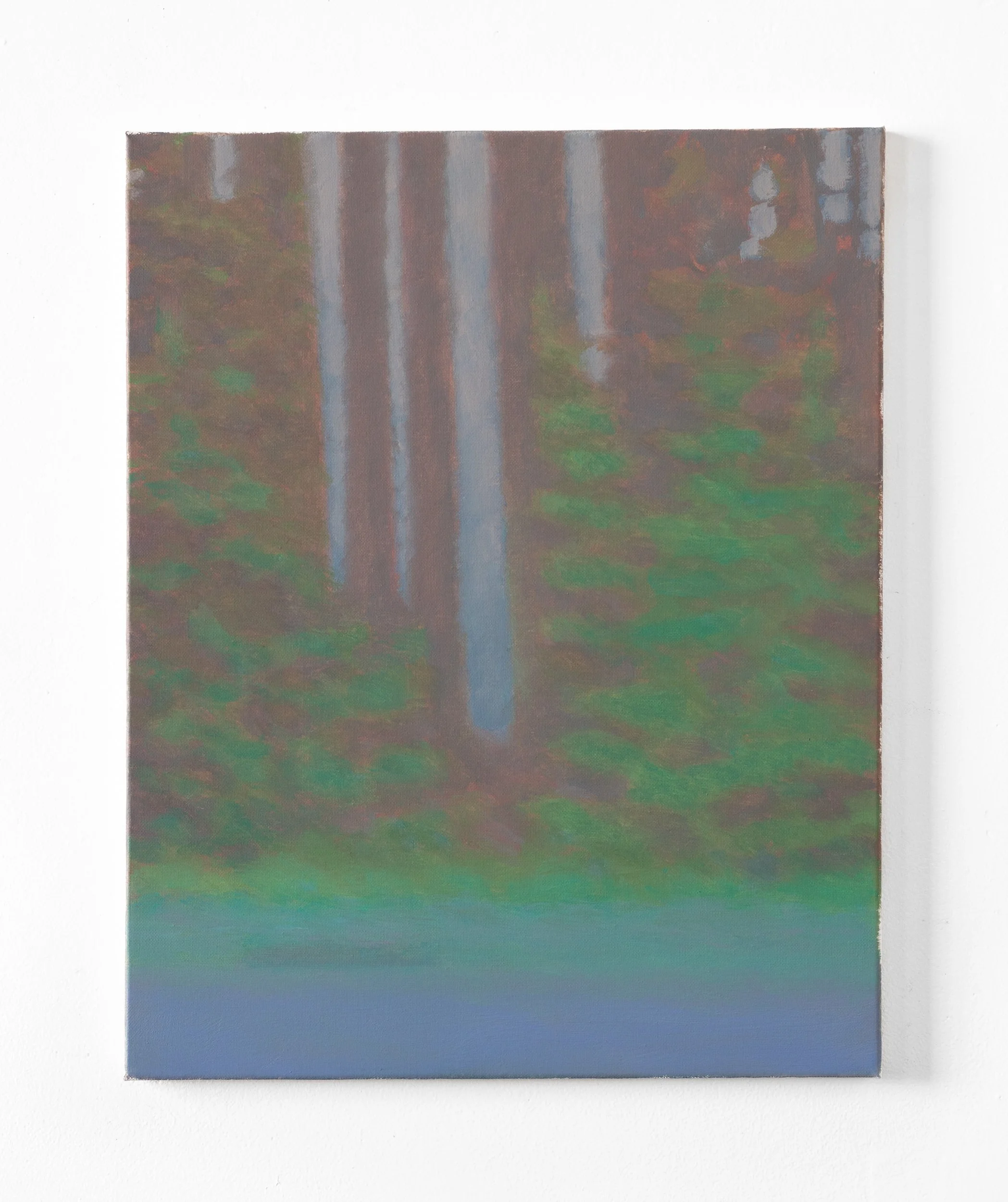  compression  oil on canvas  16 × 20 