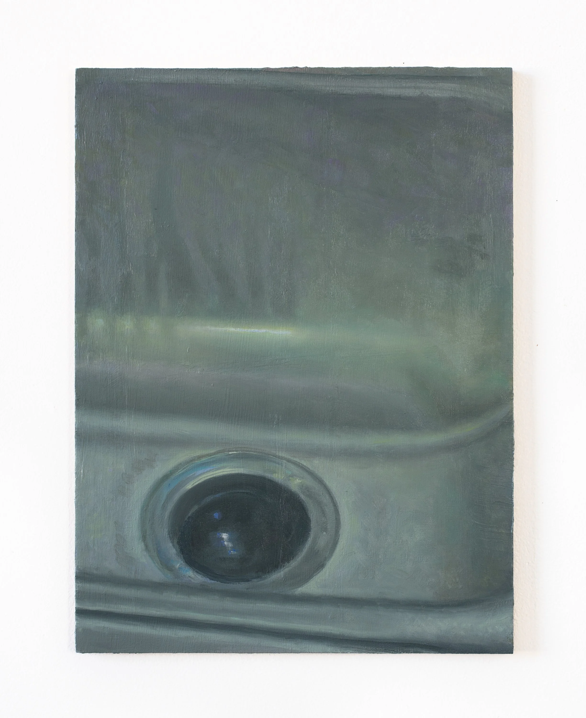  drain   oil on panel  12 × 16 