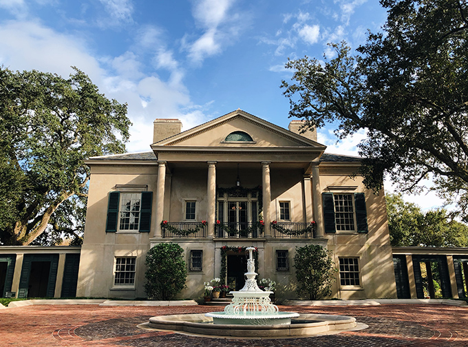 You can tour this magnificent estate, built in 1942.
