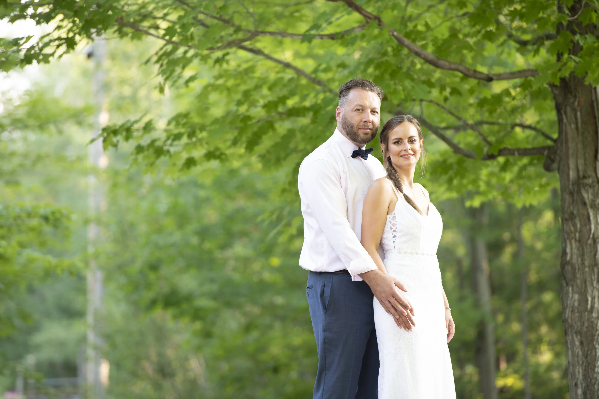 Breanne and Dennis’ Outdoor, Lakeside Wedding