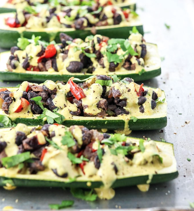 Stuffed Zucchini Boats