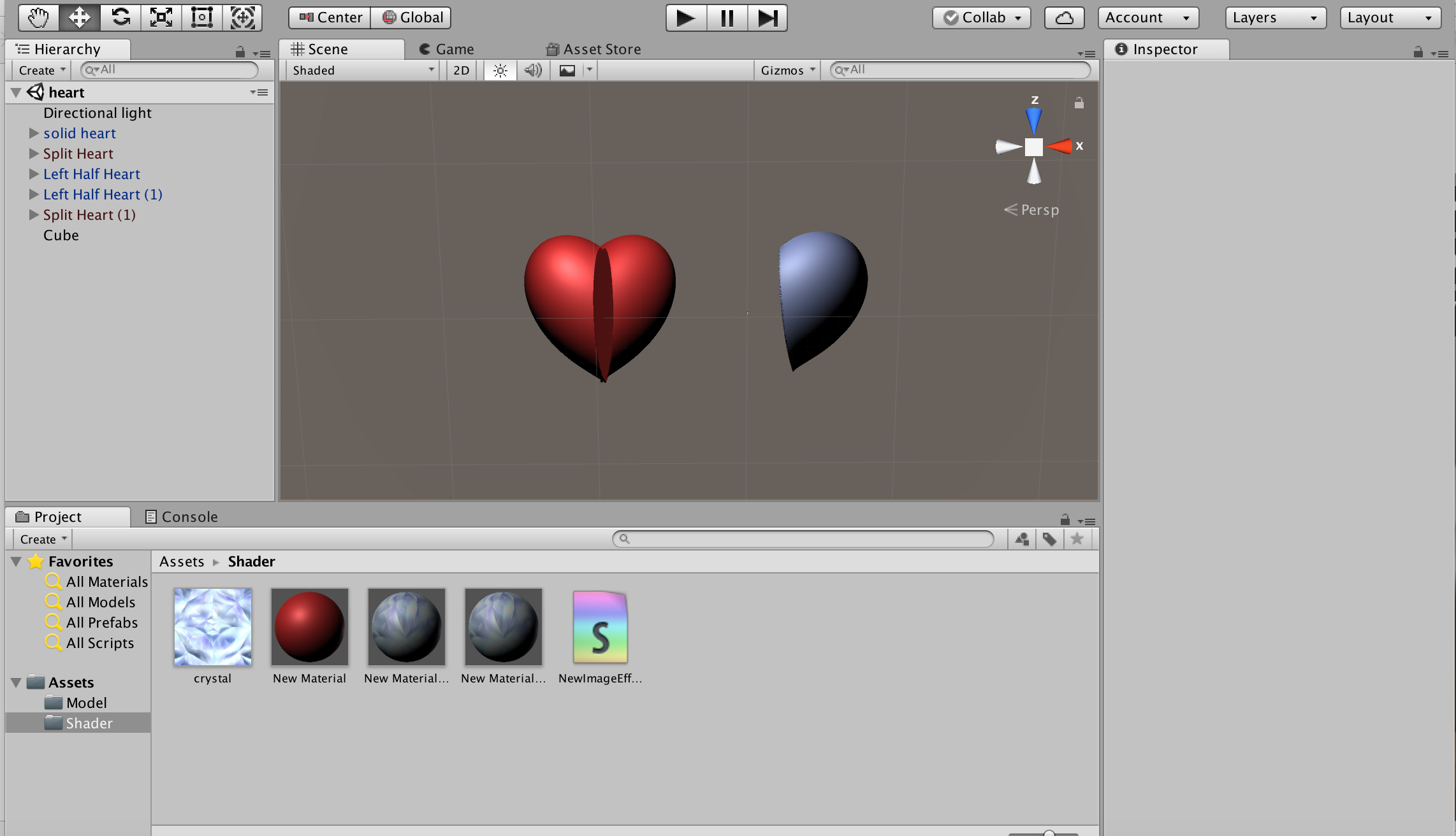 Heart Model on Unity