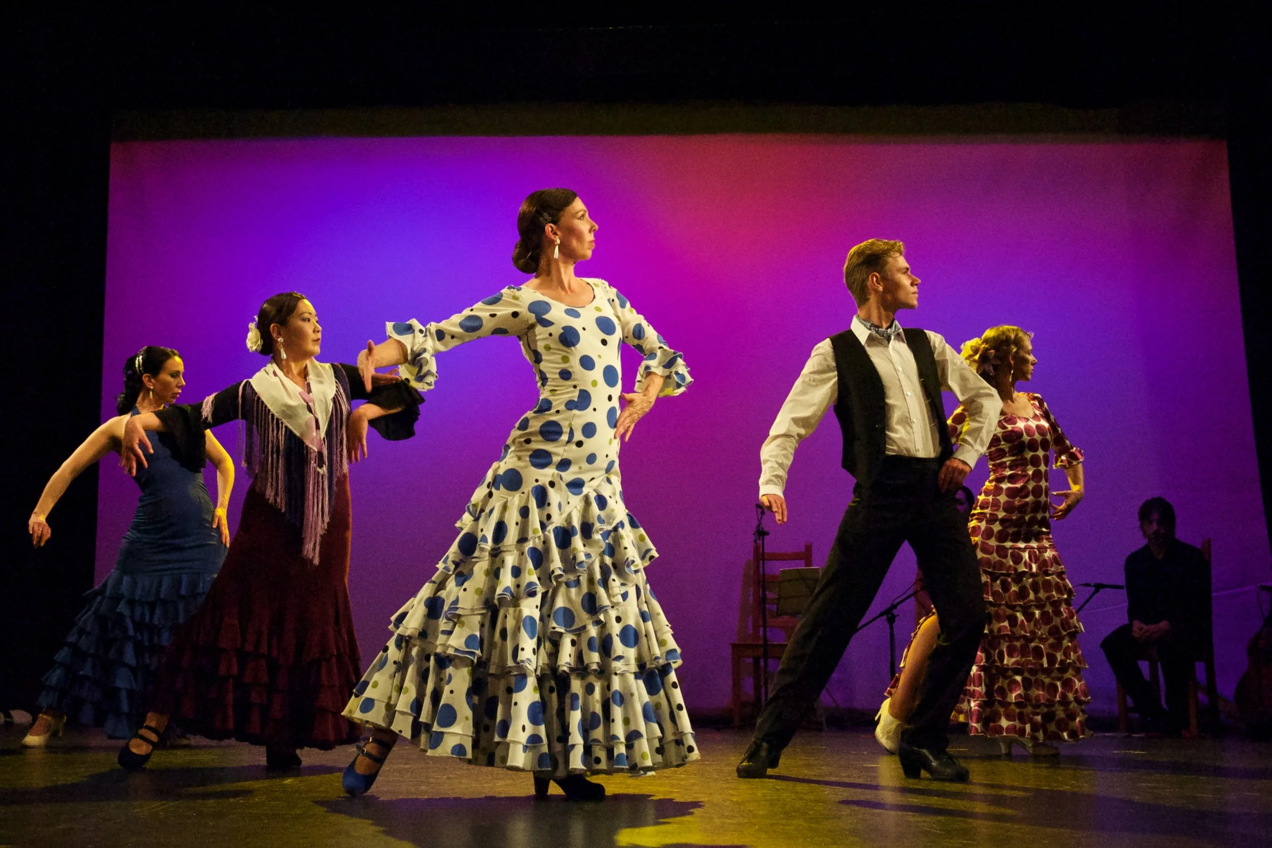 Susi Masi, Emma Fernee, Daniel Lyas, Studio Flamenco