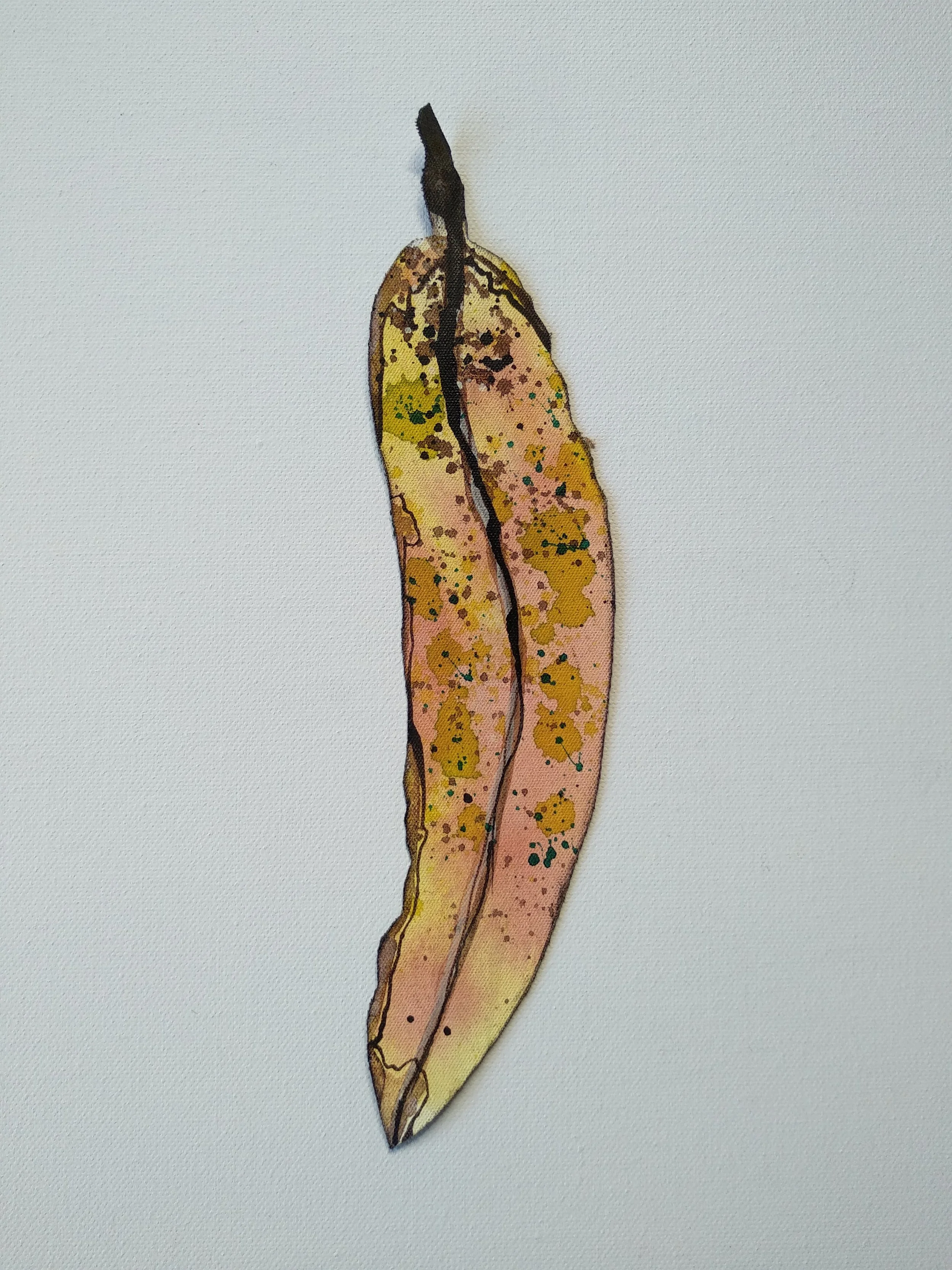 Gum Leaf - Little - Pink, Green and Orange