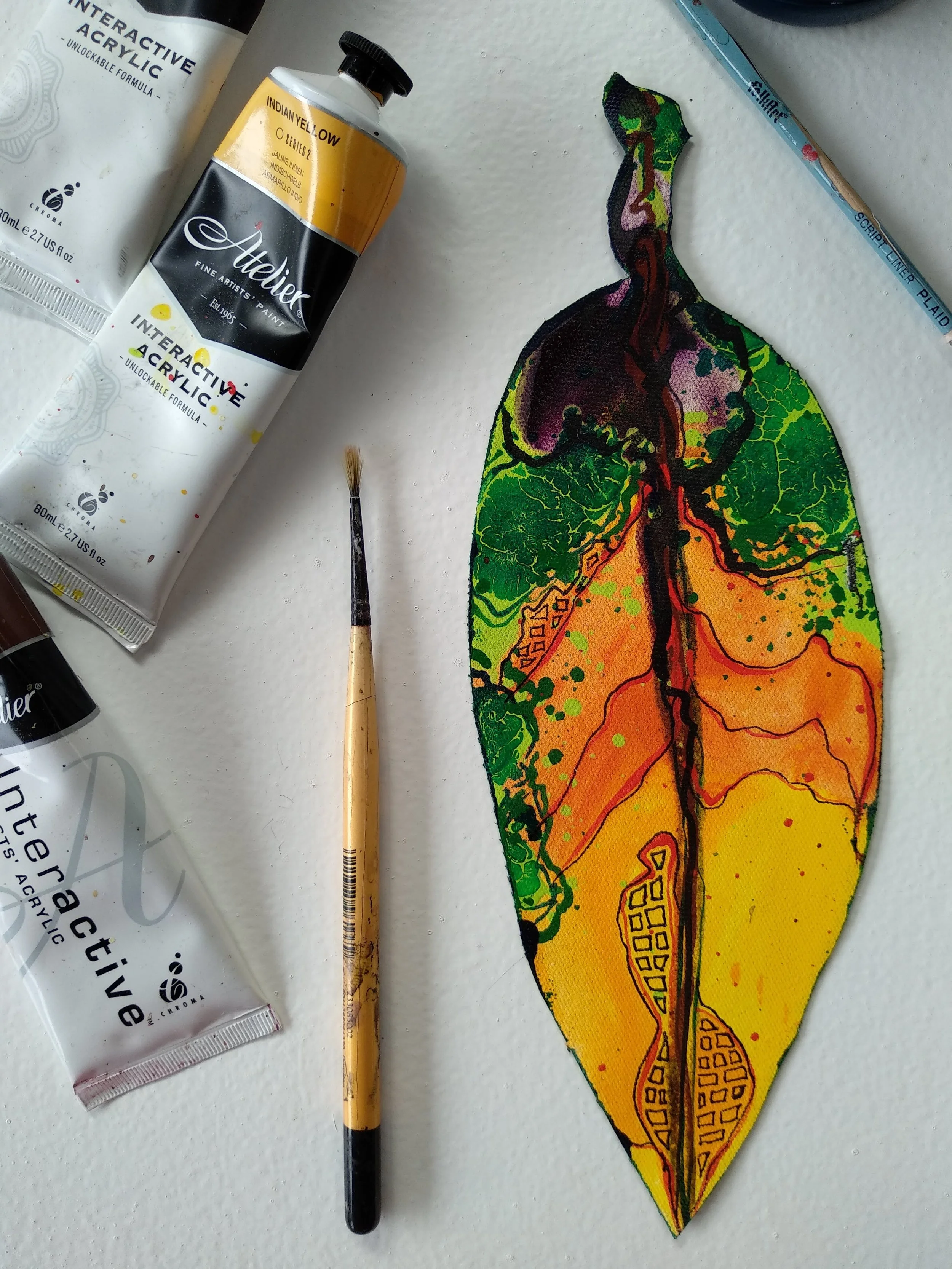 Hundertwasser Leaf   .7.