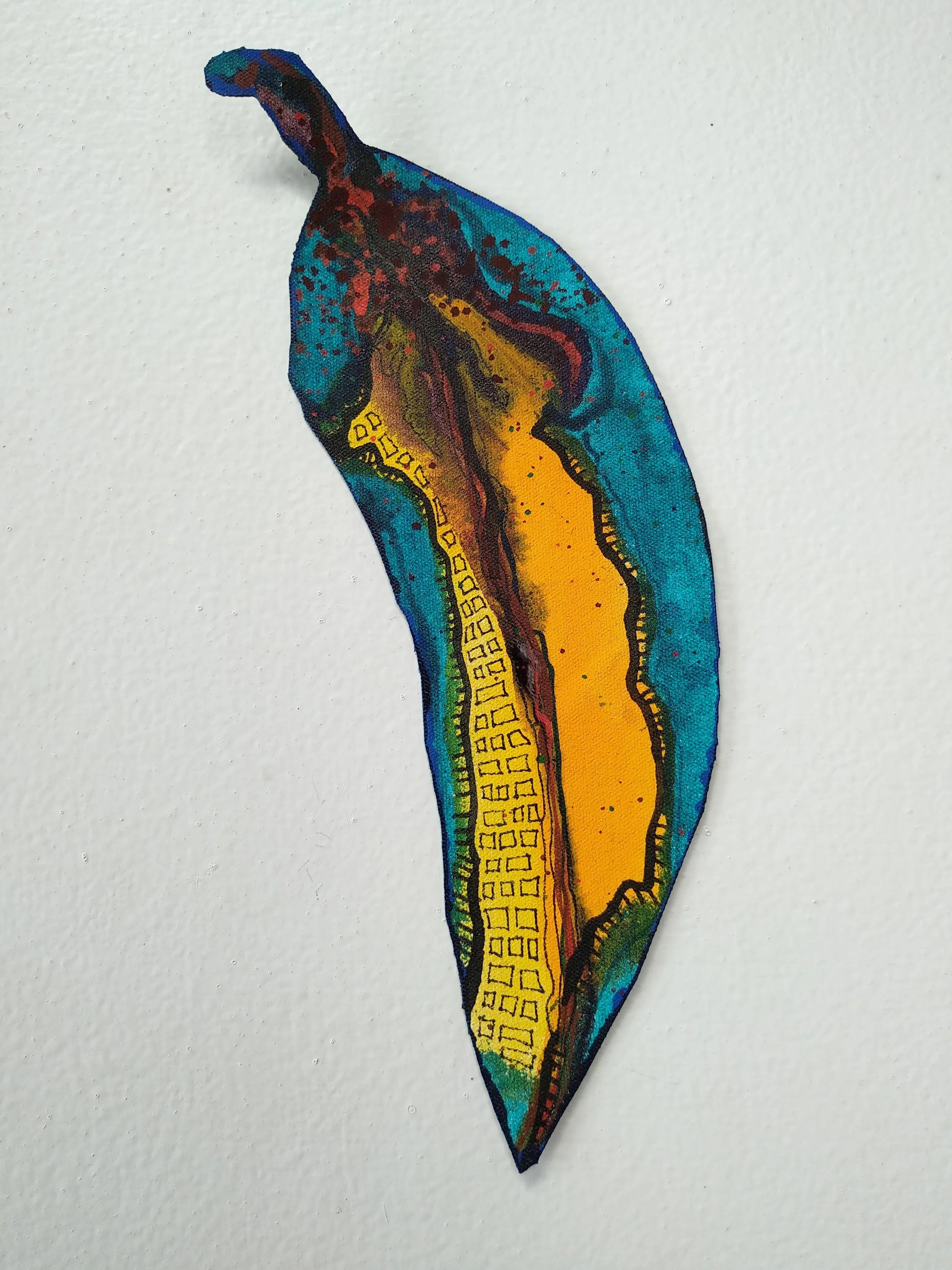 Hundertwasser Leaf   .9.