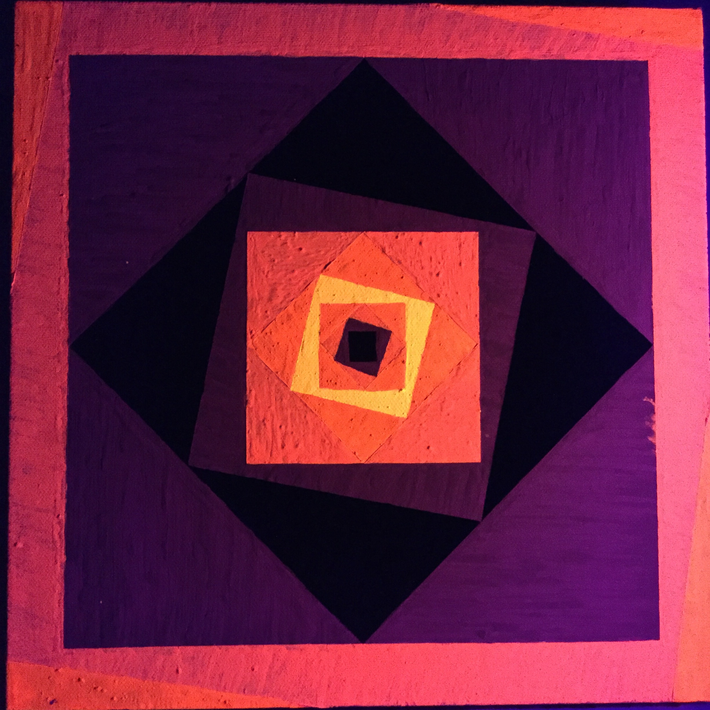 Ethereal Eye (by Night)Acrylics on Canvas12"x12"