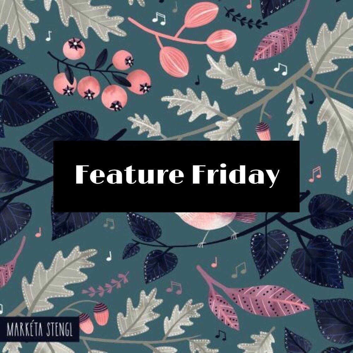 Hello and Happy Friday! I&rsquo;m super excited today&lsquo;s feature and for you to meet Marketa Stengl, a Surface Designer who lives in Zurich, Switzerland. Marketa grew 
up in the Czech Republic and graduated in Fiber Arts from the Academy of Arts