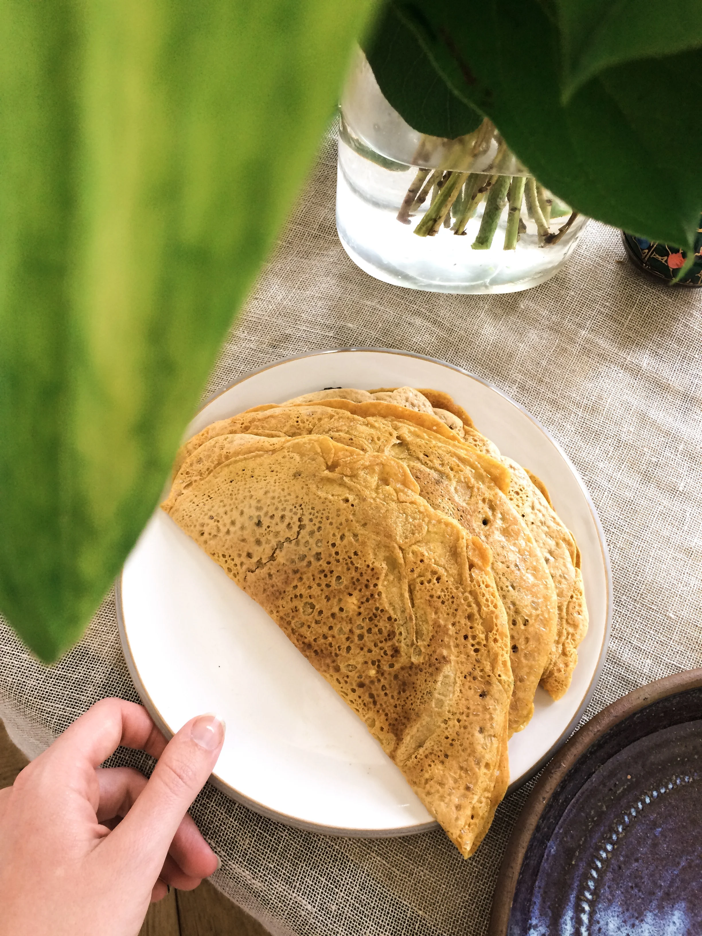 Eggless Chickpea Omlette Recipe