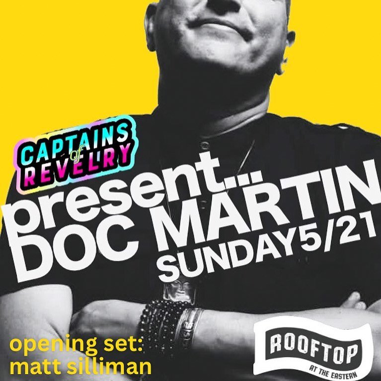 I&rsquo;m taking next weekend off (thank God), but then it&rsquo;s on! ✌️😎✌️
Sunday May 21st I&rsquo;m opening for Doc Martin
Saturday May 27th I&rsquo;m back at MidCity ATL for a deep, melodic house set from 10pm-2AM.
Then I&rsquo;m heading over to