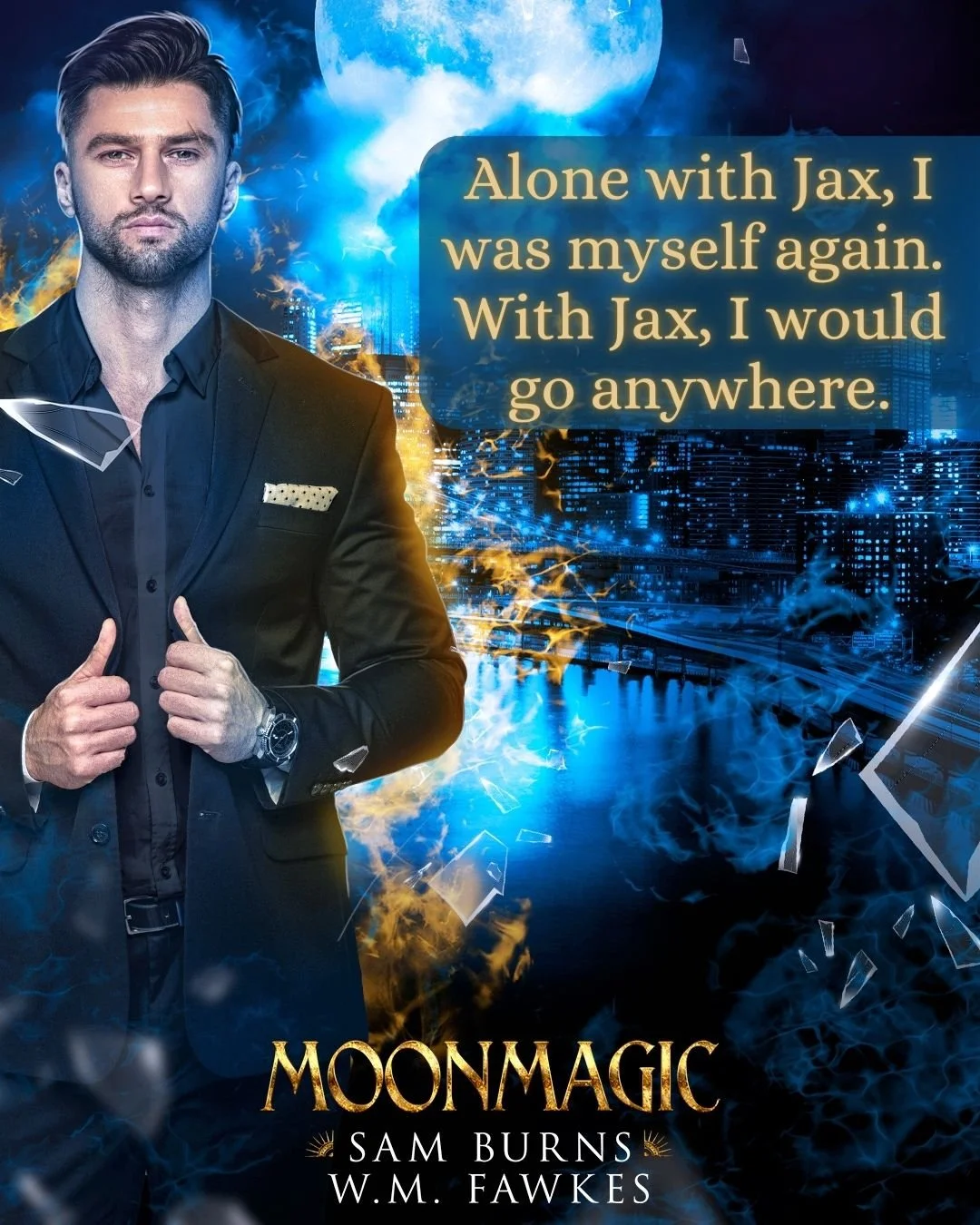 Alone with Jax, I was myself again.
With Jax, I would go anywhere.

Purchase your forever copy of Moonmagic: https://www.patreon.com/posts/moonmagic-151490958
Preorder on Amazon for March 19: https://www.amazon.com/dp/B0GPSLCSFF