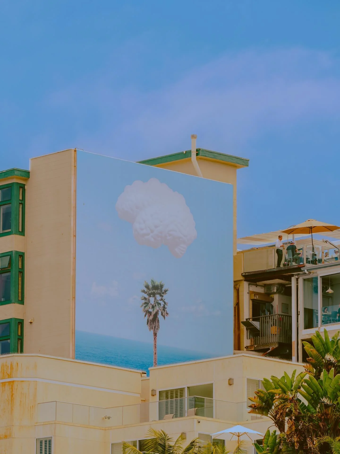 a shot from La Jolla