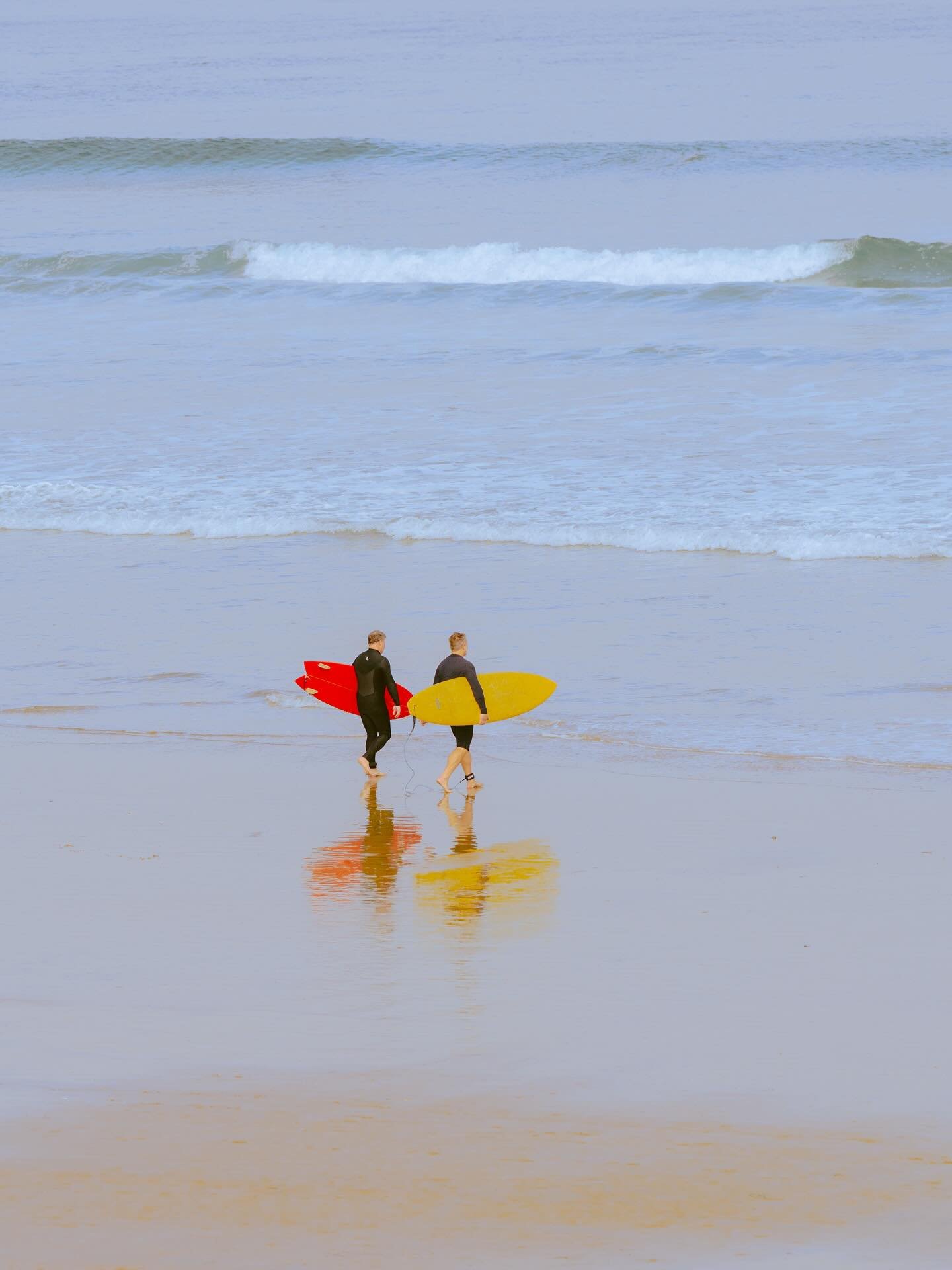 I can&rsquo;t get over the reflections at this beach