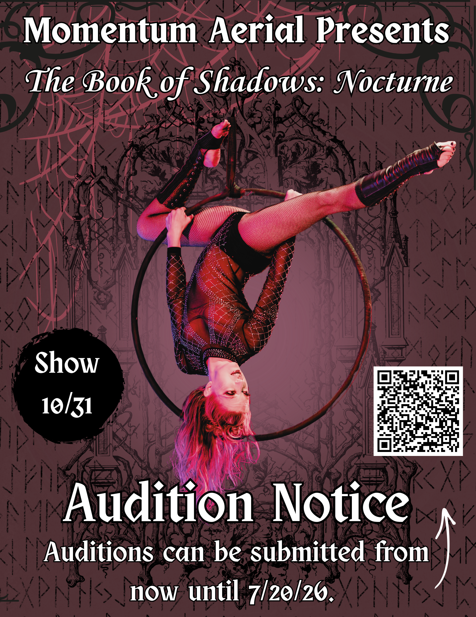 Auditions for the Book of Shadows: Nocturne! 
