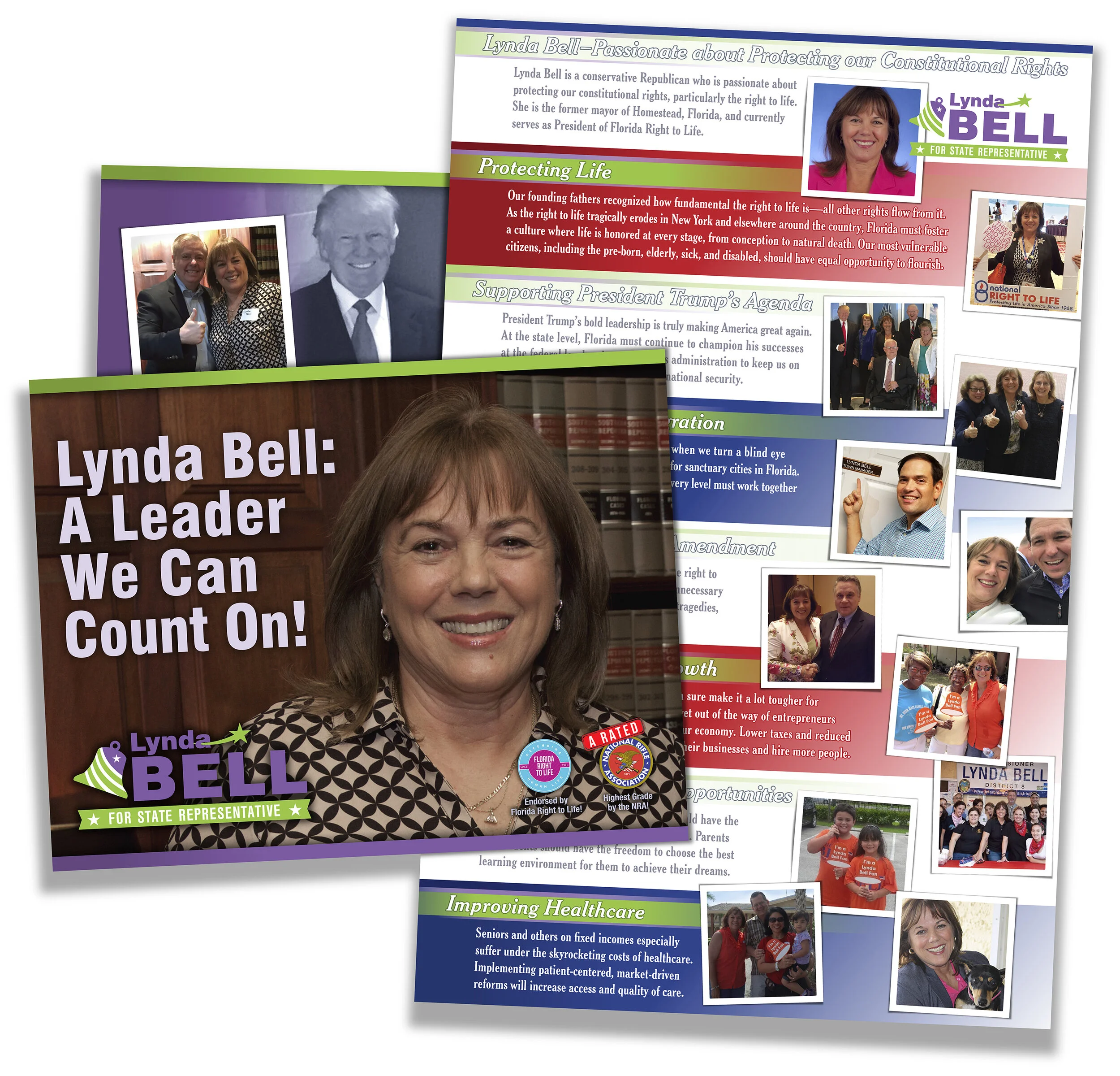 11“ x 17“ Candidate Bi-fold Brochure