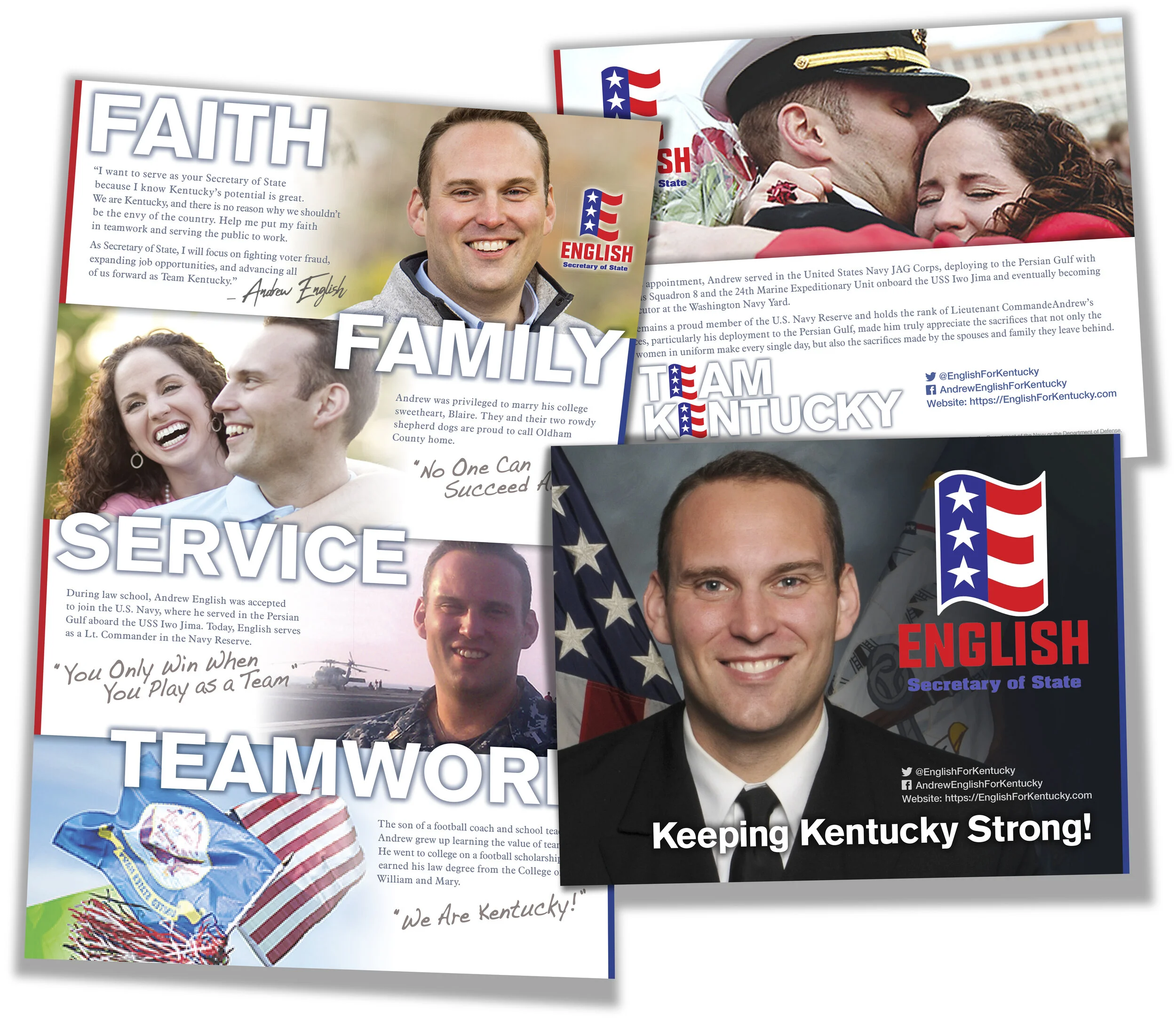 11“ x 17“ Candidate Bi-fold Brochure