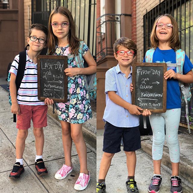 Already looking older and wiser...and cynical and over it and...
#stopgrowing #lastdayofschool #summerisfinallyhere .
.
.
@todd_b_ellison #pride #gaydad #gayfamilies