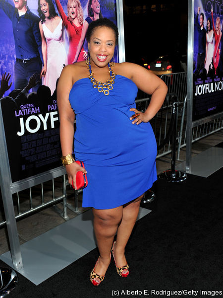 Angela Grovey at the premiere of Warner Bros. Pictures' JOYFUL NOISE