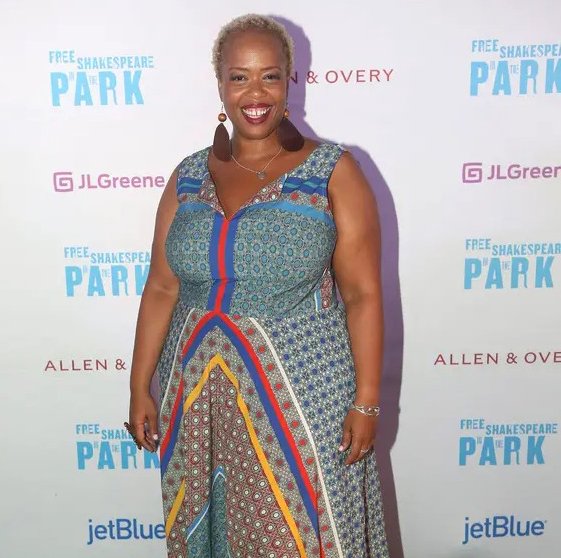 Angela Grovey Celebrates the Re-Opening Night of MERRY WIVES