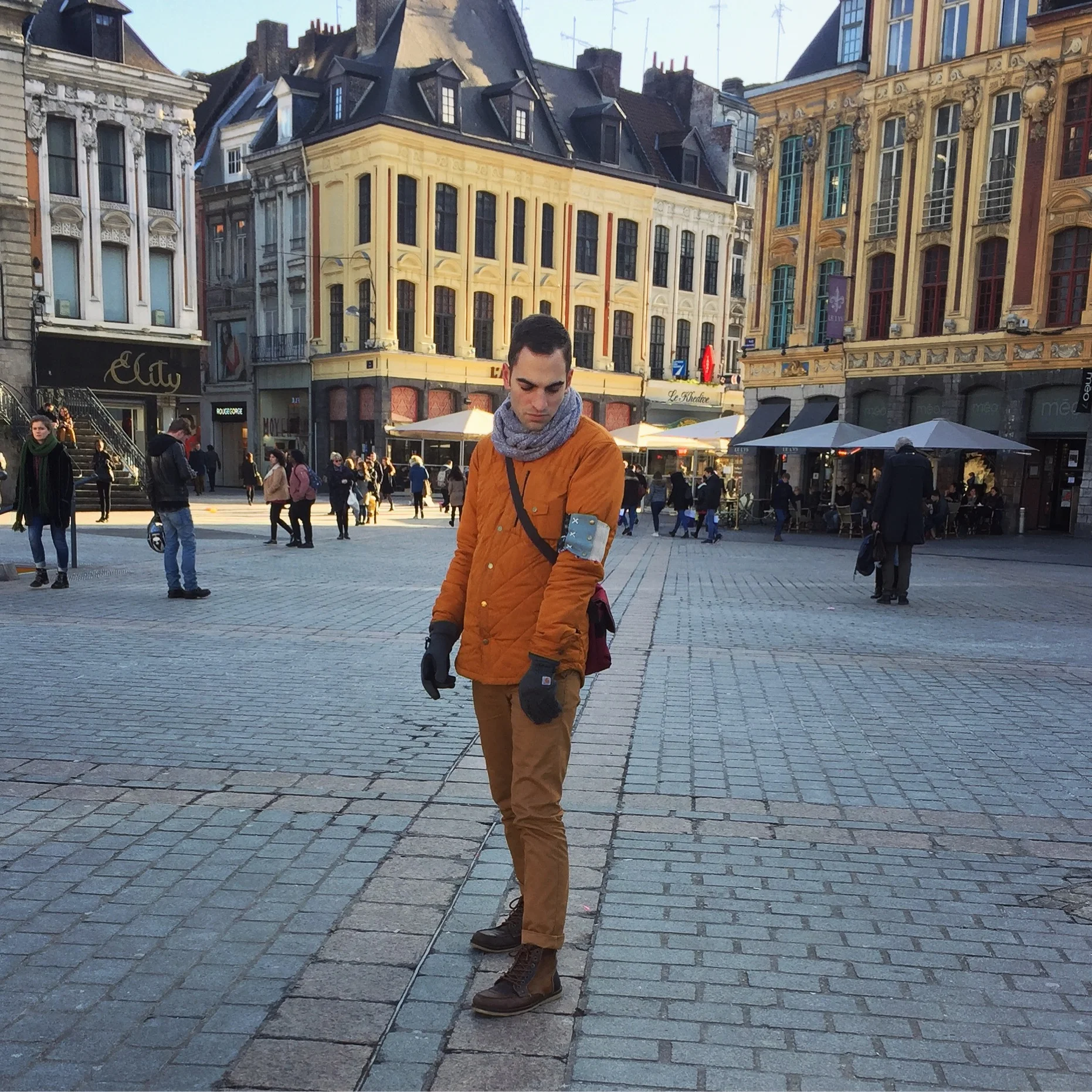  Flex Gallery in Bruges, France. February of 2018. 