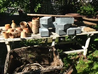 French Laundry Basket