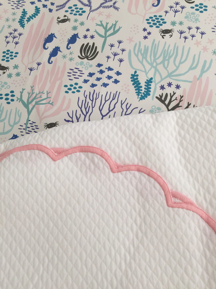 Calliope's wallpaper and bedspread