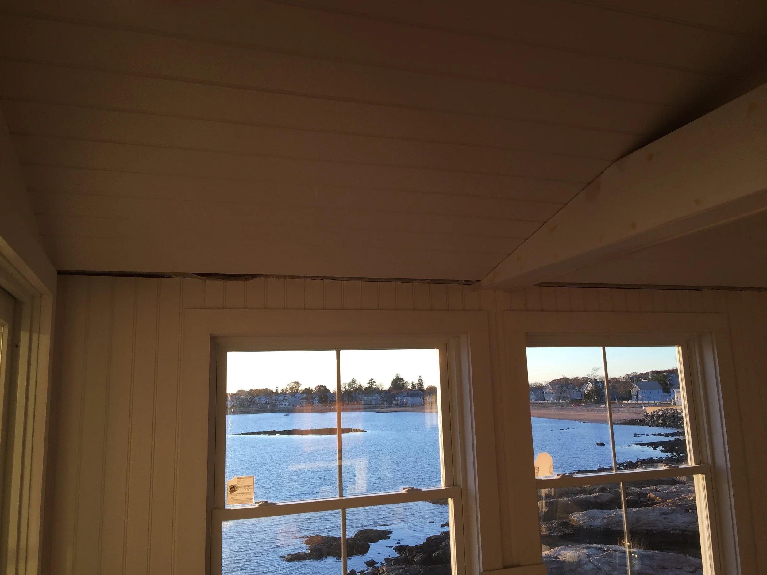 Kitchen trim incomplete 