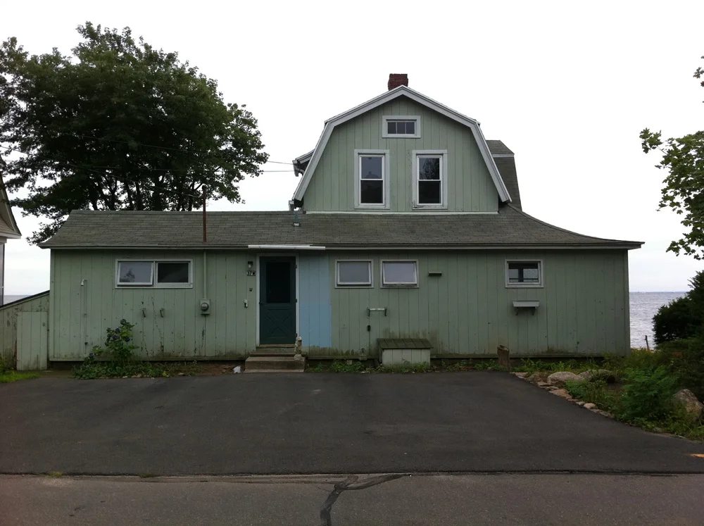 Original driveway